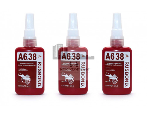 Вал-втулочный фиксатор высокопрочный быстроотверждаемый А6.38, флакон 50 мл