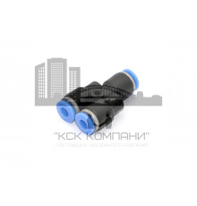 Фитинг пневматический цанговый пластиковый Y-образный PY 4