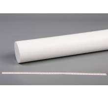 Фторопласт Ф-4 стержень Ф 80 мм (~1000 мм) экстр.