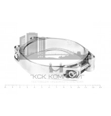 Хомут силовой двухболтовый 75-85/20 W1