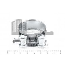 Хомут силовой одноболтовый 36-39/20 W1