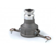 Камлок переходной алюм. DA-3020 (МАМА 75мм + ПАПА 50мм) 3" х 2"