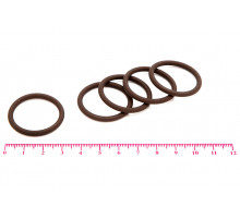 Кольцо 025-030-30-2-6 (024.4-3.1) фторкаучук FKM75 ГОСТ 9833-73