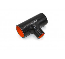 Патрубок силиконовый Т образный Ф 63 мм L 150 мм (отвод 35 мм)