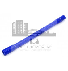 Патрубок силиконовый гофрированный усиленный Ф 18 мм L 400 мм