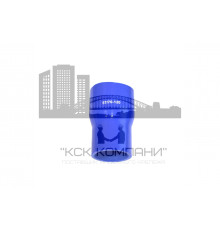 Патрубок силиконовый прямой с переходом Ф 57х70 мм L 120 мм