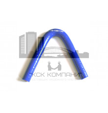 Патрубок силиконовый угловой Ф 10 мм L 150х150 мм, 45 град.