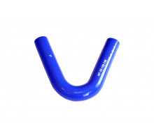 Патрубок силиконовый угловой Ф 25 мм L 150х150 мм, 45 град.