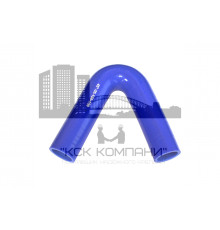 Патрубок силиконовый угловой Ф 35 мм L 150х150 мм, 45 град.