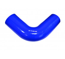 Патрубок силиконовый угловой Ф 75 мм L 200х200 мм, 90 град.