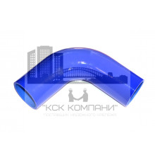 Патрубок силиконовый угловой Ф 80 мм L 200х200 мм, 90 град.