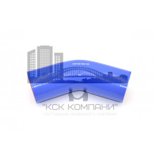 Патрубок силиконовый угловой Ф 85 мм L 150х150 мм, 135 град.