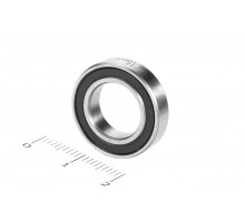 Подшипник 6801 2RS (1000801, 61801) 12*21*5мм