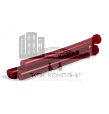 Полиуретан стержень Ф 35 мм (400 мм, 0.5 кг, красный, ШОР А85) Россия