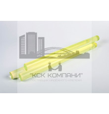 Полиуретан стержень Ф 35 мм ШОР А83 Китай (500 мм, 0.6 кг, жёлтый)