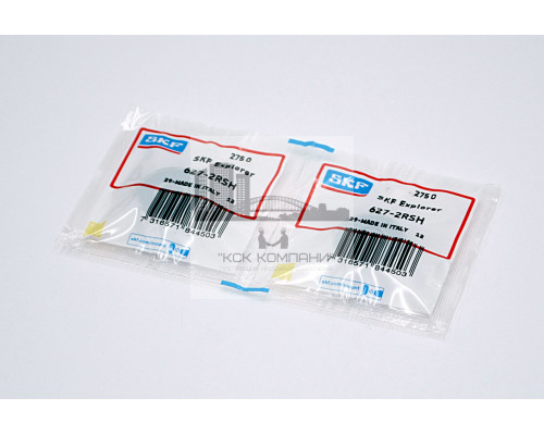 Подшипник 627 2RS (180027) 7*22*7мм