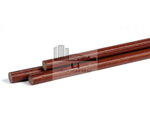 Текстолит стержень Ф 15 мм (1000 мм, 0,3 кг) Китай