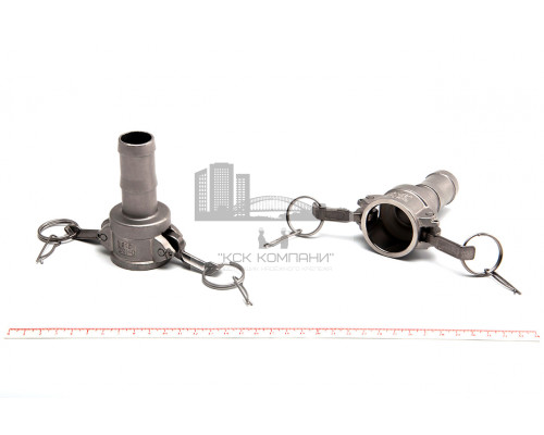 Камлок из нержавеющей стали C-100 1 (25 мм)