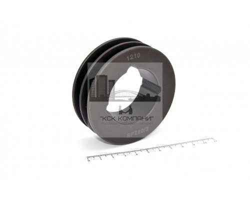 Шкив клиновой SPZ 2х080 (ТВ 1210)