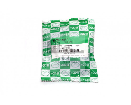 Сальник (манжета армированная) TC 10х22х8 NBR70