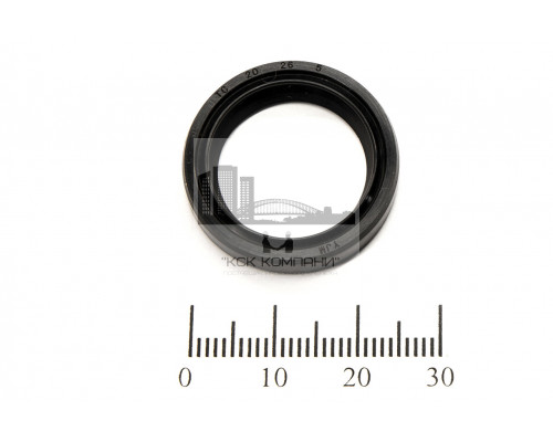 Сальник (манжета армированная) KC 20х26х5 NBR70 (без пружины)