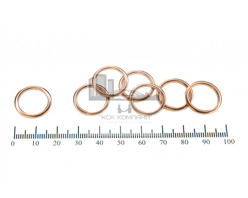 Шайба медная 14*18*1.5