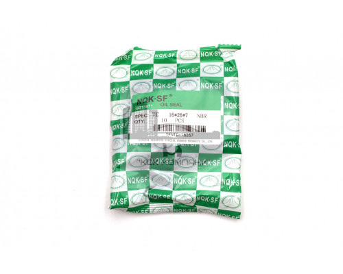 Сальник (манжета армированная) TC 16х26х7 NBR70