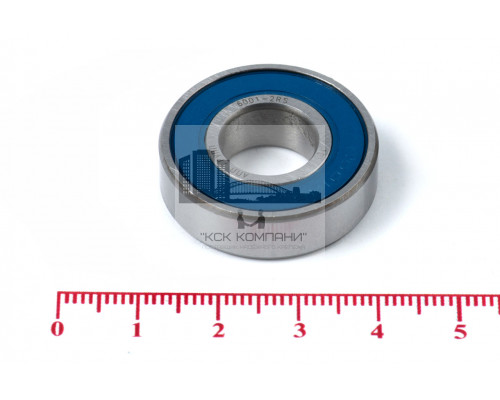 Подшипник 6001 2RS (180101) 12*28*8мм