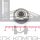 Подшипник 627 ZZ (6-80027 С17) 7*22*7мм ГПЗ/СПЗ-4