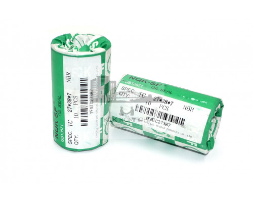 Сальник (манжета армированная) TC 27х38х7 NBR70