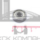 Подшипник 625 ZZ (80025) 5*16*5мм