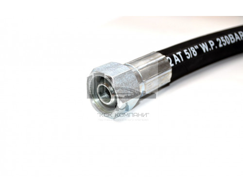 Рукав РВД 16-2SN S32 DK (М27х1.5) 25МПа 1650