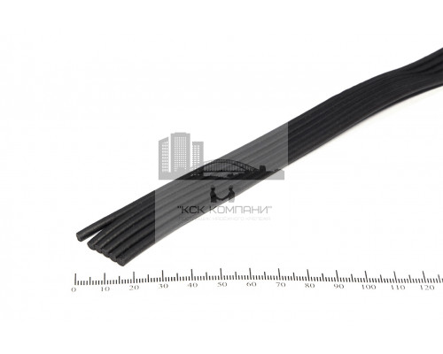 Шнур резиновый 1-2с Ф 3 мм ГОСТ 6467-79