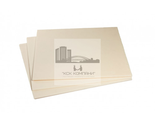 Капролон листовой 15 мм ПА-6 (~1000х1000 мм, ~19,0 кг) г.Клин