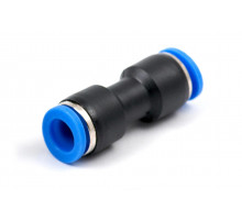 Фитинг пневматический цанговый пластиковый прямой PUC 8