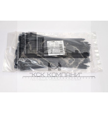 Кабельная стяжка чёрная 8х240 мм пластиковая (100 шт)