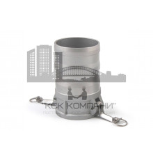 Камлок переходной алюм. С-3040 (МАМА 75мм + штуцер 100мм) 3" х 4"