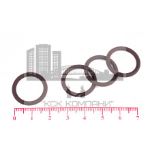 Кольцо 016-020-25-2-6 (015.5-2.5) фторкаучук FKM75 ГОСТ 9833-73