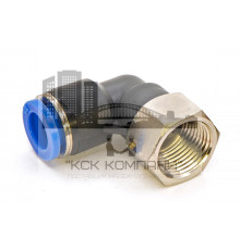 Пневмофитинг цанговый L-образный с внутренней резьбой PLF 10-03 (R3/8")