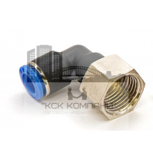 Пневмофитинг цанговый L-образный с внутренней резьбой PLF 10-04 (R1/2")