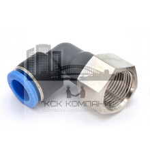 Пневмофитинг цанговый L-образный с внутренней резьбой PLF 12-М20х1.5