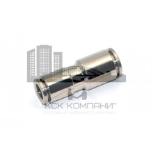 Пневмофитинг латунный прямой переходной IPUT 10-8