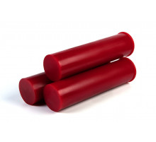 Полиуретан стержень Ф 100 мм (400 мм, 3.9 кг, красный, ШОР А85) Россия