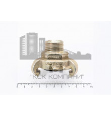 Сцепление KAG 34, 3/4“ наружная резьба, шестигранник на корпусе