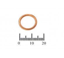 Шайба медная 12*16*1.0