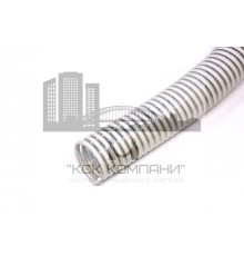 Шланг спиральный НВС Ф 38 мм из ПВХ серия 700L белый (бухта 30 м)