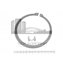 Стопорное кольцо наружное 120х3,0 ГОСТ 13942-86