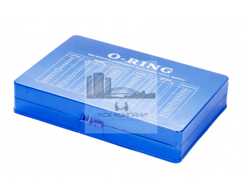 Набор колец резиновых уплотнительных O-Ring NBR70 Дюйм. (№5В) 382шт