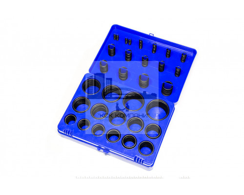 Набор колец резиновых уплотнительных O-Ring NBR70 Дюйм. (№5В) 382шт