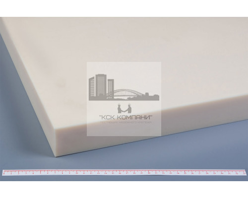 Капролон листовой 50 мм ПА-6 (~1000х1000 мм, ~61,2 кг) г.Клин